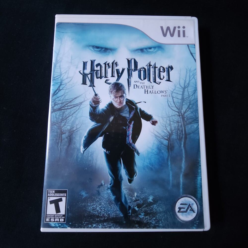 Harry Potter and the Deathly Hallows Part 1 Wii Complete Game w/ Manual Tested